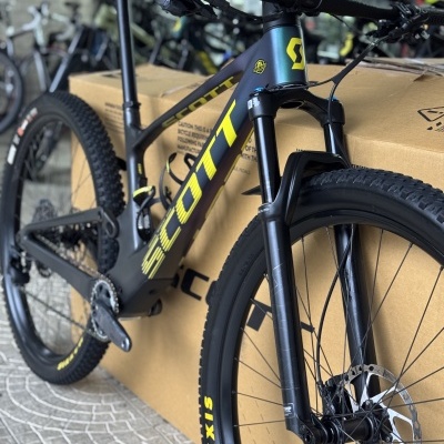 BICICLETA SCOTT SPARK RC COMP GX - GREEN - 2024 - usada