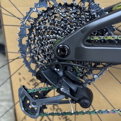 BICICLETA SCOTT SPARK RC COMP GX - GREEN - 2024 - usada