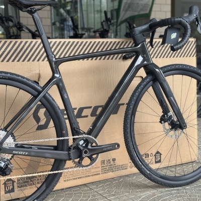 BICICLETA SCOTT ADDICT GRAVEL 40 - PYTHON BLACK