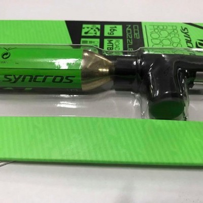 CO2 NOZZLE + 16G THREADED CARTRIDGES