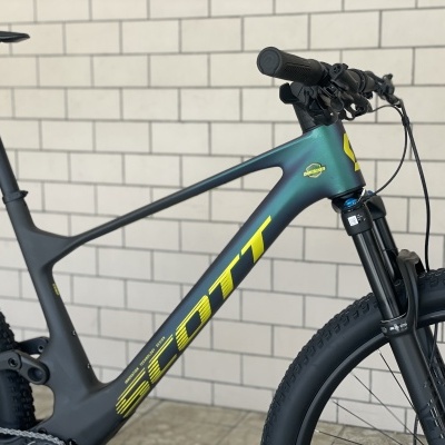 BICICLETA SCOTT SPARK RC COMP GREEN - 2024