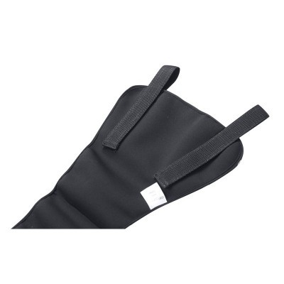 Membro de neopreno preto com tiras elásticas