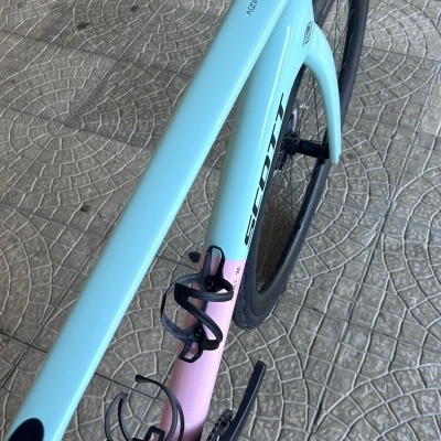 BICICLETA SCOTT ADDICT RC 10 - GELATO BLUE/GELATO PINK