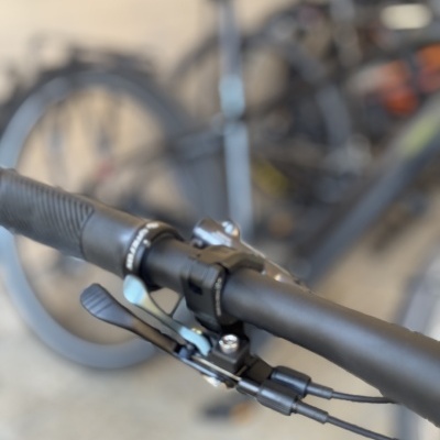 BICICLETA SCOTT SPARK RC TEAM - PRETO CARBON