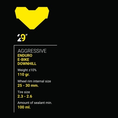 PANZER - 29 ENDURO / E-BIKE / DOWNHILL TIRE INSERT