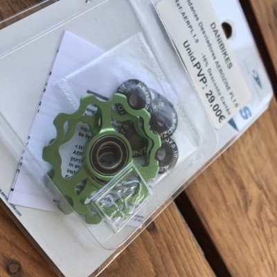 Roldanas desviador Aerozine PL1.0 -Verde