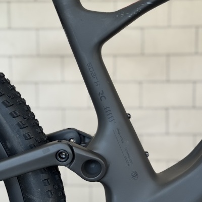 BICICLETA SCOTT SPARK RC WORLD CUP - CARBON BLACK