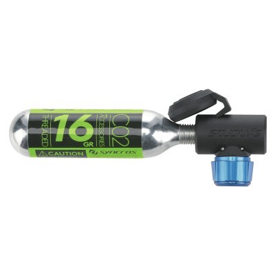 CO2 NOZZLE + 16G THREADED CARTRIDGES