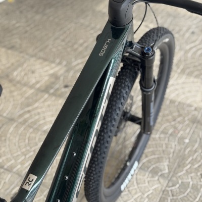 BICICLETA SCOTT SPARK RC TEAM ISSUE - TWINKLE GREEN