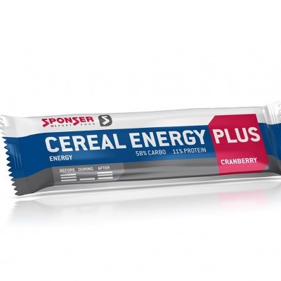 SPONSER BARRA ENERGY PLUS  CEREJA  40G