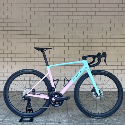BICICLETA SCOTT ADDICT RC 10 - GELATO BLUE/GELATO PINK