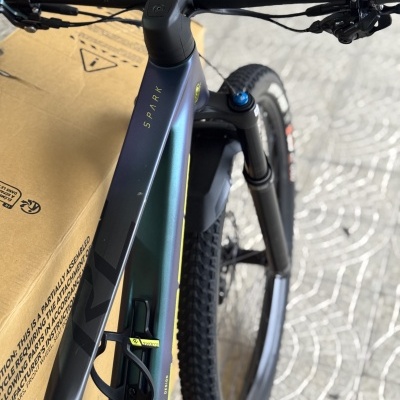 BICICLETA SCOTT SPARK RC COMP GX - GREEN - 2024 - usada