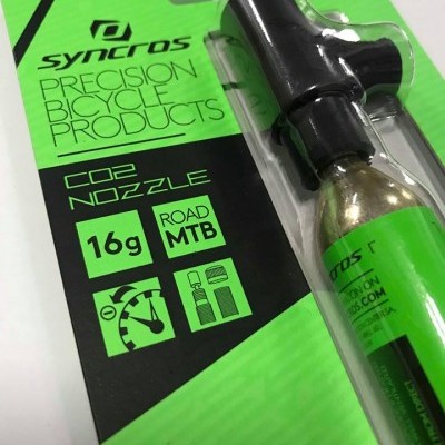 CO2 NOZZLE + 16G THREADED CARTRIDGES