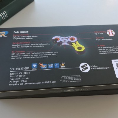 Corrente KMC X11 SL DTC - Preta