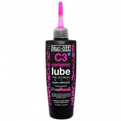 Lubrificante Corrente Muc Off C3 Ceramico Wet 120ml