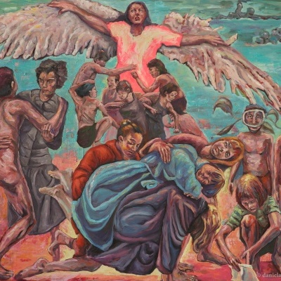 Levas o mundo todo na barriga