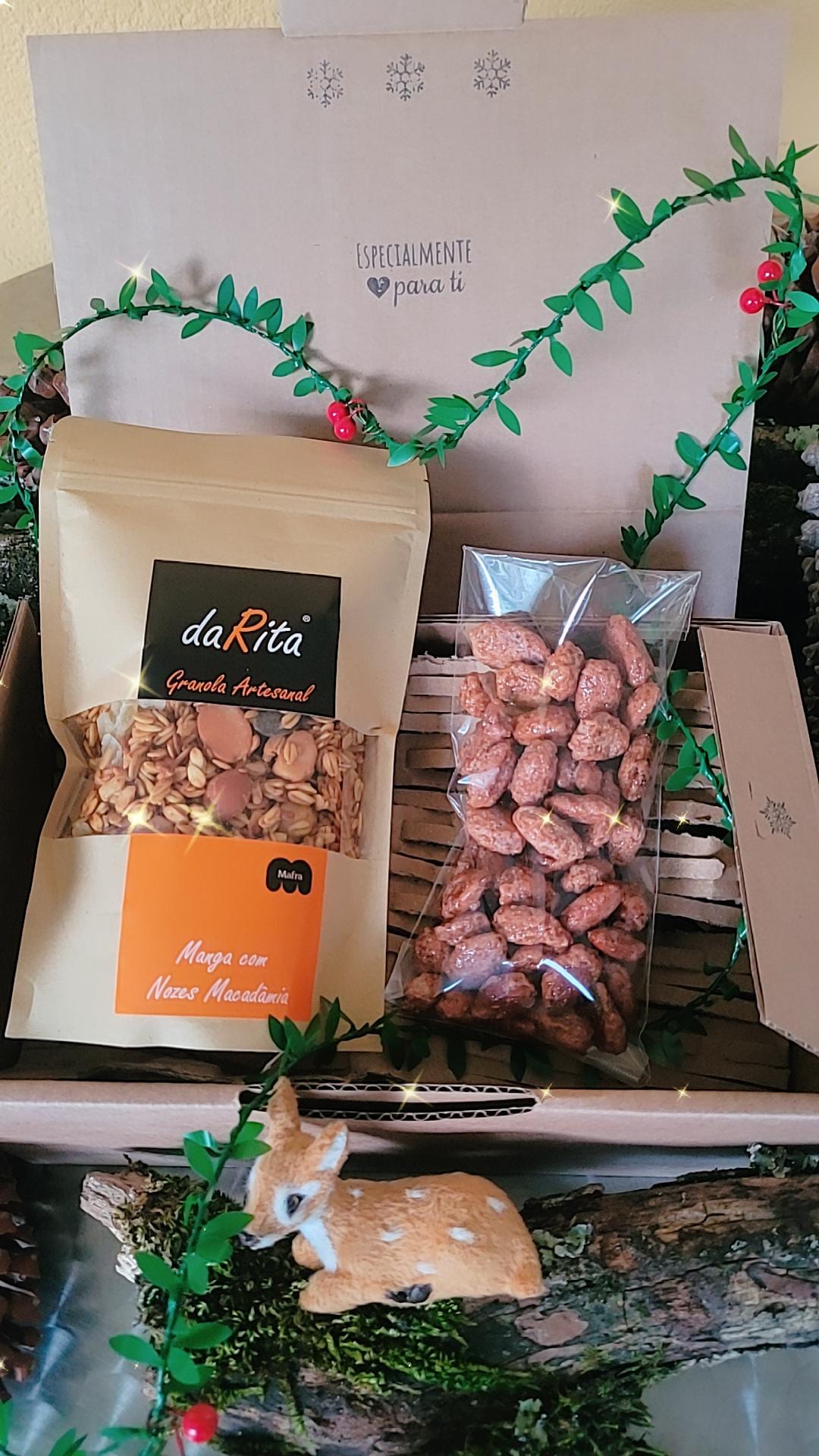 Pack Granola e amêndoa caramelizada