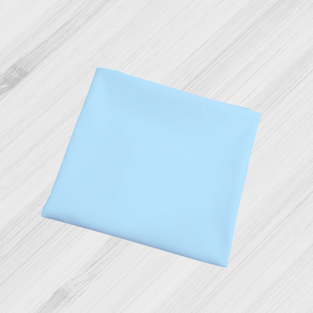 Bombazine Risca Fina - Azul Claro | 75x70cm💥 Bombazine Risca Fina - Azul Claro | 75x70cm💥