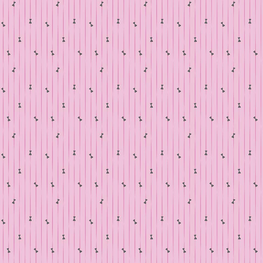 Ballerina Stripe & Bows - Pink | Riley Blake Designs Ballerina Stripe & Bows - Pink | Riley Blake Designs