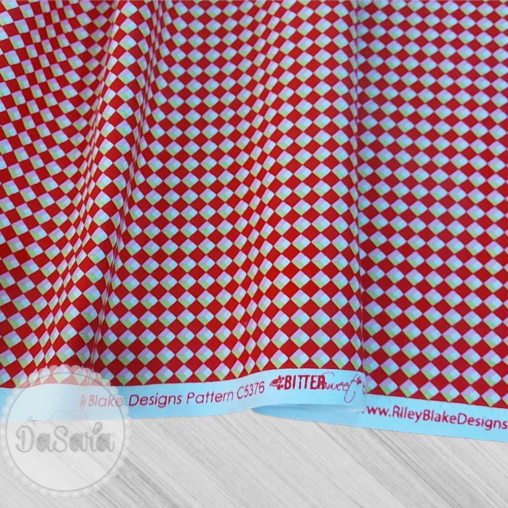 Bittersweet Squares - Red | Riley Blake Designs Bittersweet Squares - Red | Riley Blake Designs