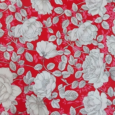Floral Printed - Red Floral Printed - Red