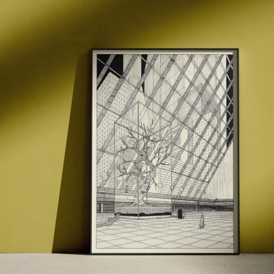 Última árvore aqui