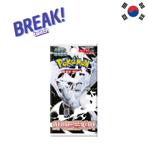 Booster&#x20;White&#x20;Flare&#x20;Reshiram&#x20;sv11w&#x20;COREANO&#x20;Break&#x21;