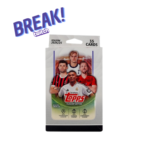 Topps UEFA Club Competitions Soccer Hanger Box 24-25 Break!