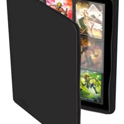ZIP-UP&#x20;Zipfolio&#x20;360&#x20;9-Pocket&#x20;XenoSkin&#x20;Preto&#x20;Ultimat&#x20;Guard