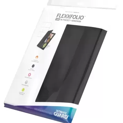 Binder&#x20;Flexxfolio&#x20;360&#x20;&#x28;18-Pocket&#x29;&#x20;-&#x20;XenoSkin&#x20;Preto&#x20;Ultimate&#x20;Guard