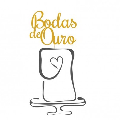 Topo de bolo bodas