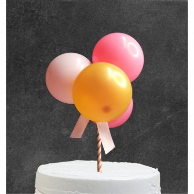 Topo de bolo arranjo de balões