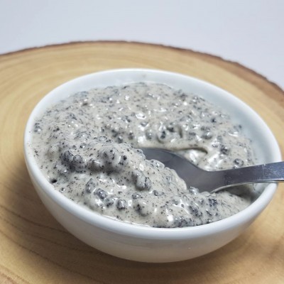 Recheio de bolacha negra