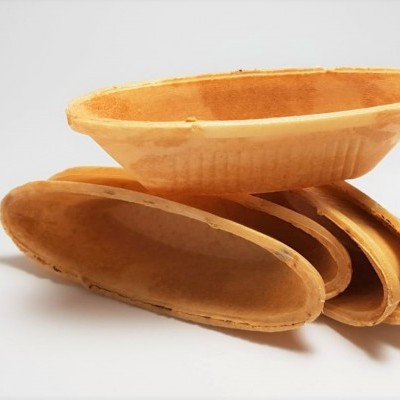 Barquinhos  de bolacha