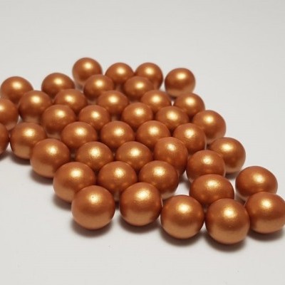 Pérolas em chocolate