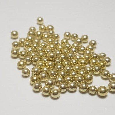 Pérolas em açúcar metalizadas