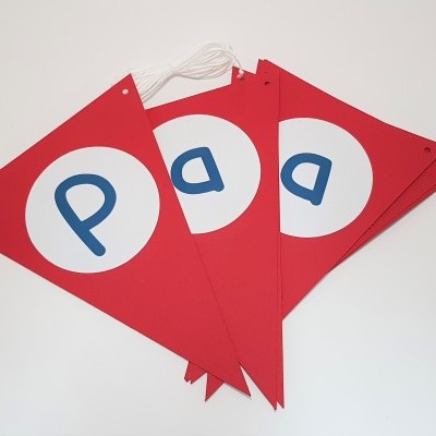 Bandeirola de aniversário