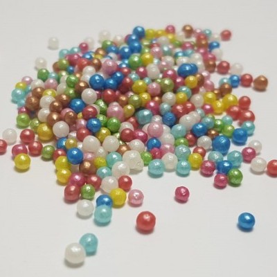 Pérolas em açúcar