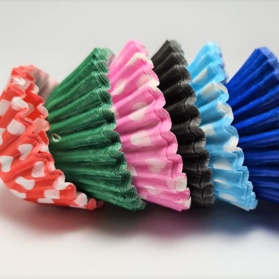 Formas de papel N6 coloridas