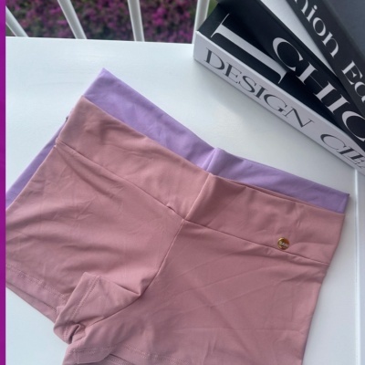 Shortinho Confort – Poliamida + Fundo em Algodão