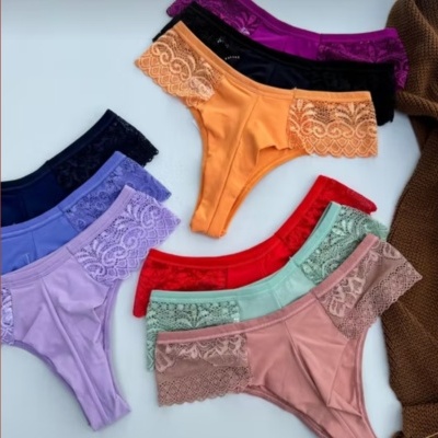 Calcinha com renda lateral – Conforto e sensualidade