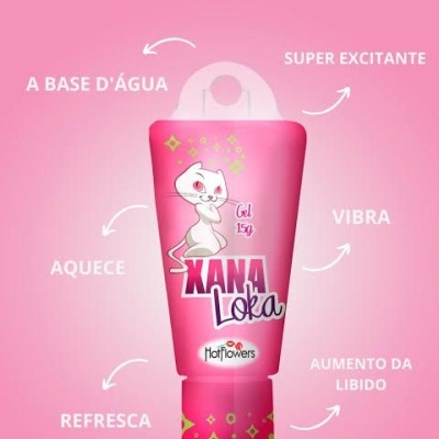 💖 Xana Loka – Gel Excitante Feminino (15g)