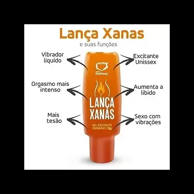 ❤️‍🔥 Gel Excitante Feminino Lança Xanas – Sexy Fantasy (15g)