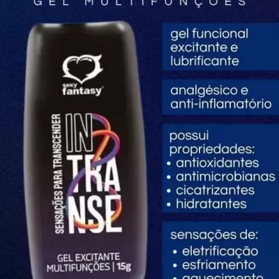 🔥 Gel Excitante Multifuncional In Transe – Sexy Fantasy (15g)