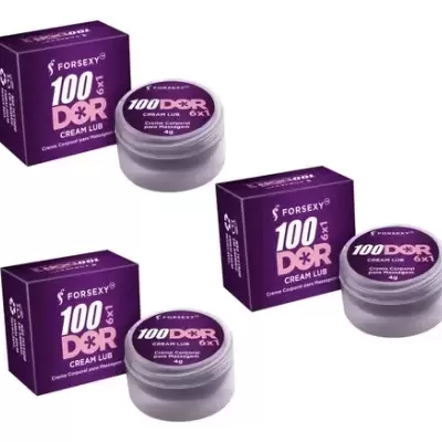 🔥Creme Lubrificante 100 DOR – For Sexy (4g)