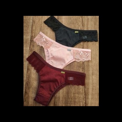 Calcinha com renda lateral – Conforto e sensualidade