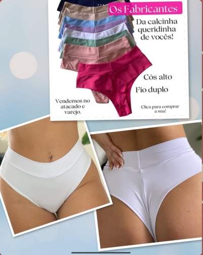 Calcinha super confortável em poliamida