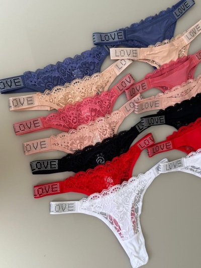 Calcinha Love – Renda Premium