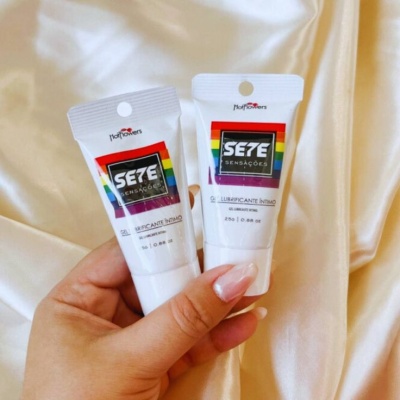 🌈 Sete Sensações – Gel Lubrificante Íntimo (25g)