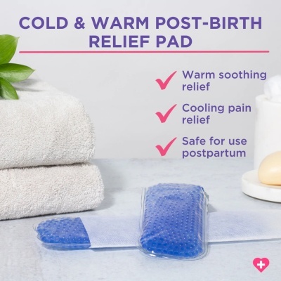 Compressa terapia quente/frio pós-parto Lansinoh Cold & Warm Post-Birth Relief Pad